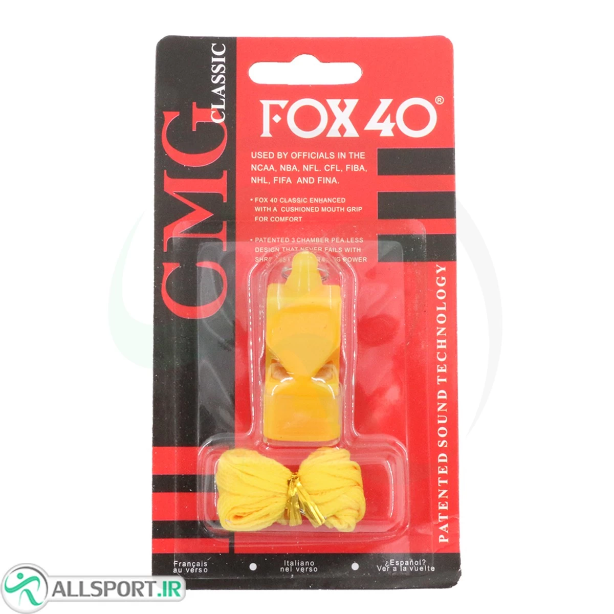سوت فوتبال فوکس Fox 40 CMG