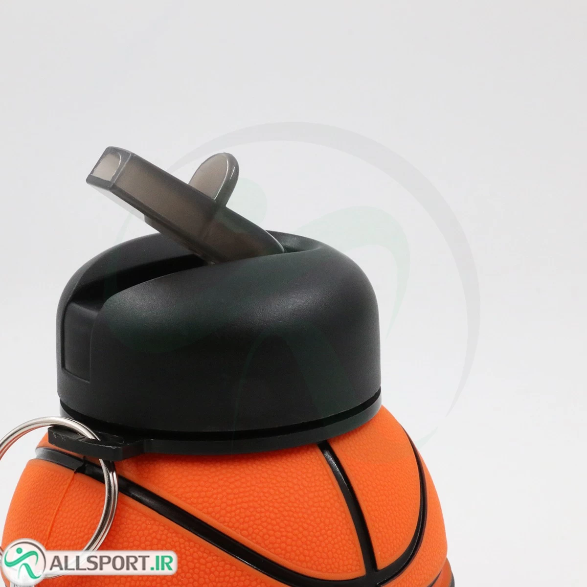 بطری توپی تاشو سیلیکونی