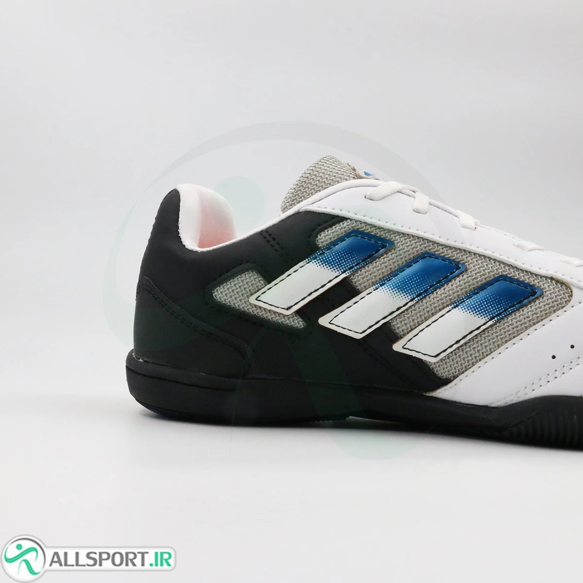 کفش فوتسال آدیداس سفید مشکی Adidas Super Sala