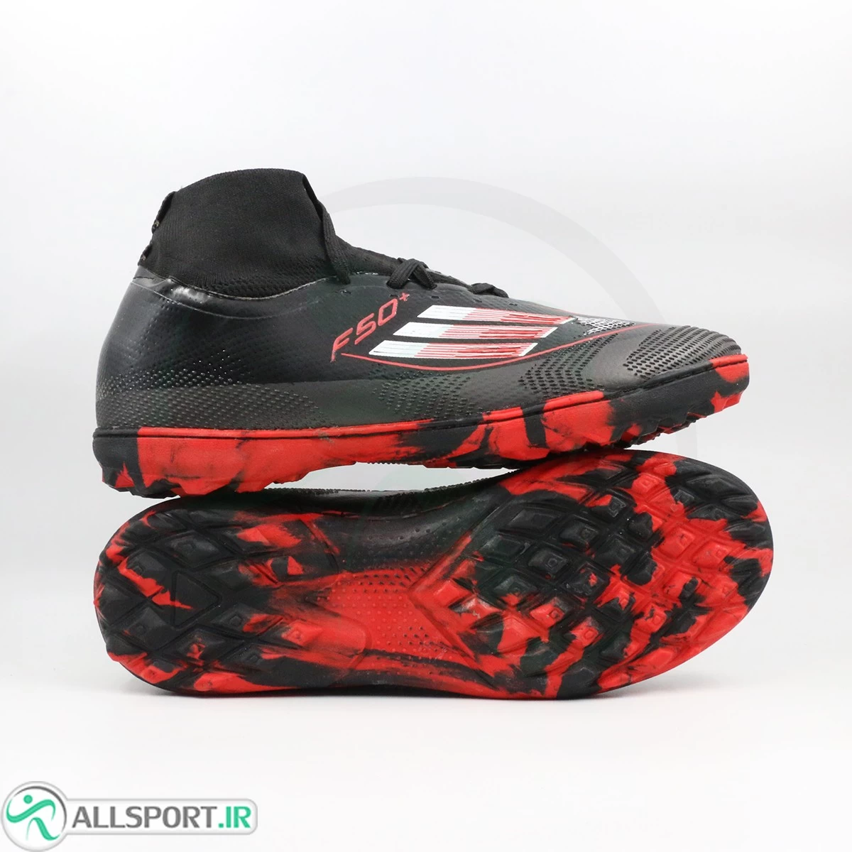 کفش چمن مصنوعی آدیداس مشکی Adidas F50 Black