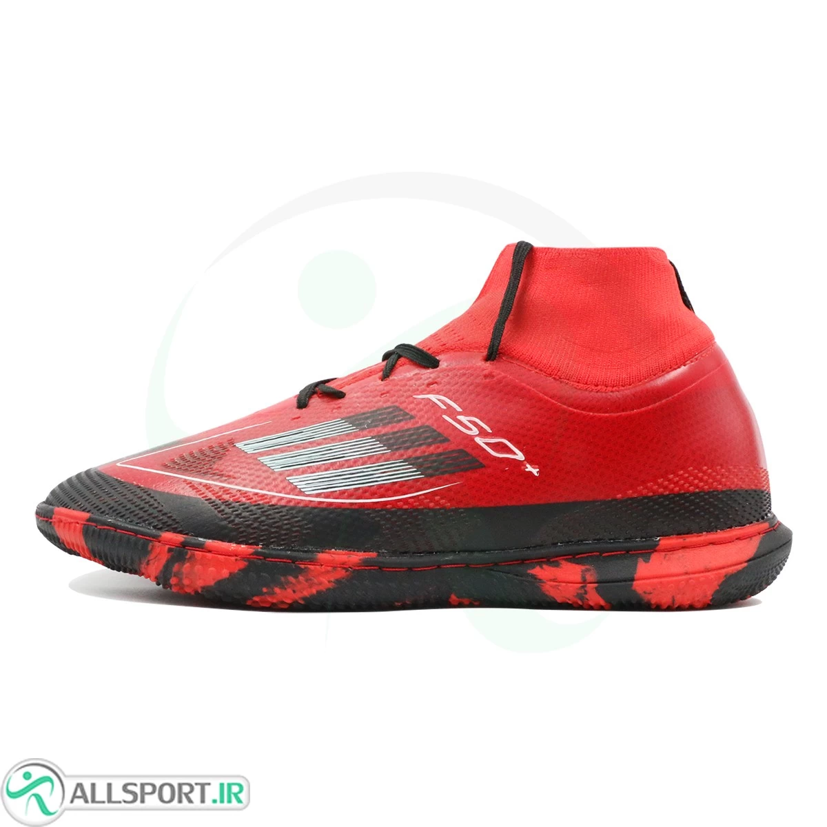 کفش فوتسال آدیداس مشکی قرمز Adidas F50 Black