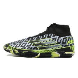 کفش فوتسال آدیداس مشکی سبز Adidas F50 Black