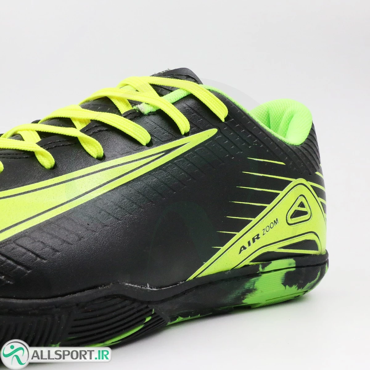 کفش فوتسال نایک مرکوریال ویپور مشکی سبز Nike Mercurial
