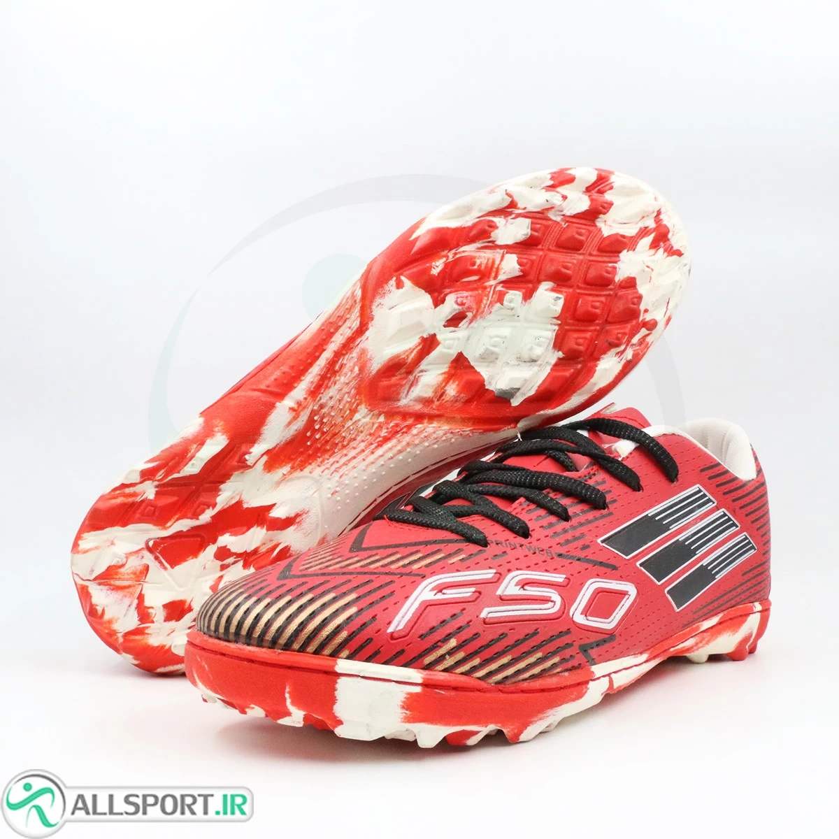 کفش چمن مصنوعی آدیداس قرمز Adidas F50