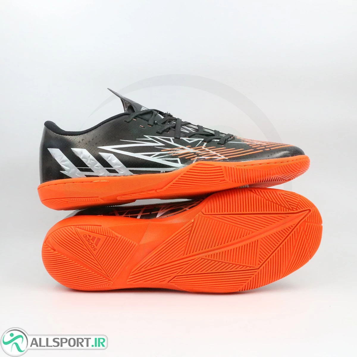 کفش فوتسال آدیداس پردیتور مشکی نارنجی Adidas Predator