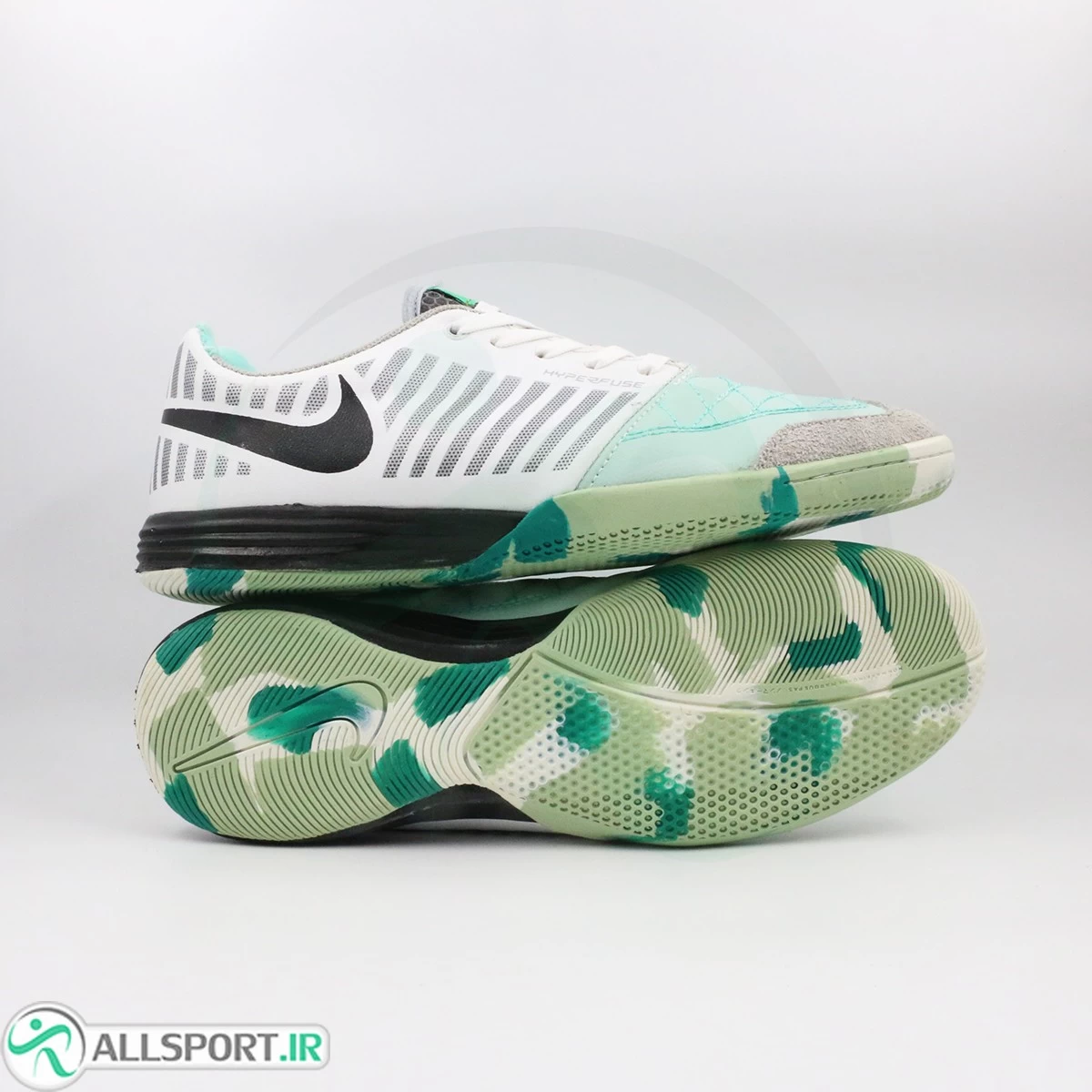 کفش فوتسال نایک لونار گتو Nike lunar gato Green White