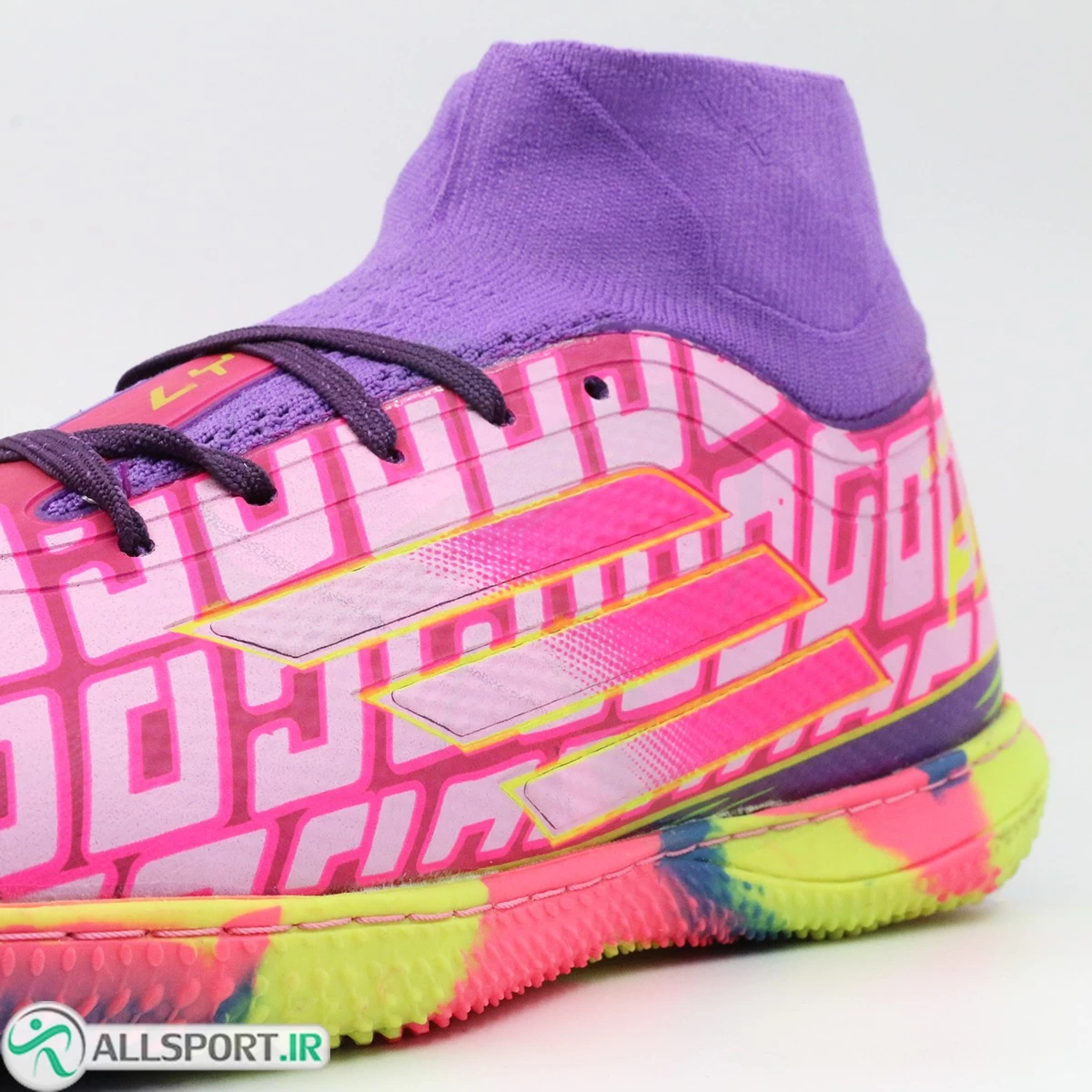 کفش فوتسال آدیداس سرخابی Adidas F50