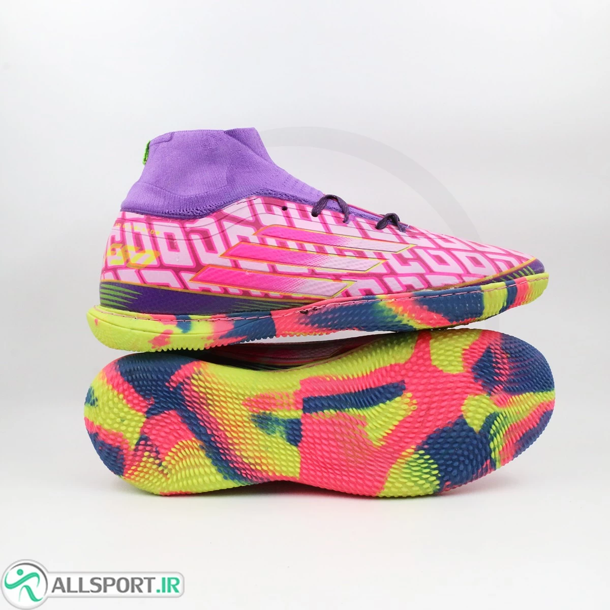کفش فوتسال آدیداس سرخابی Adidas F50