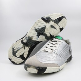 کفش فوتسال نایک لونار گتو نقره ای Nike Lunar Gato Gray White