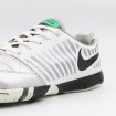 کفش فوتسال نایک لونارگتو سفید نقره ای Nike Lunar Gato Gray White