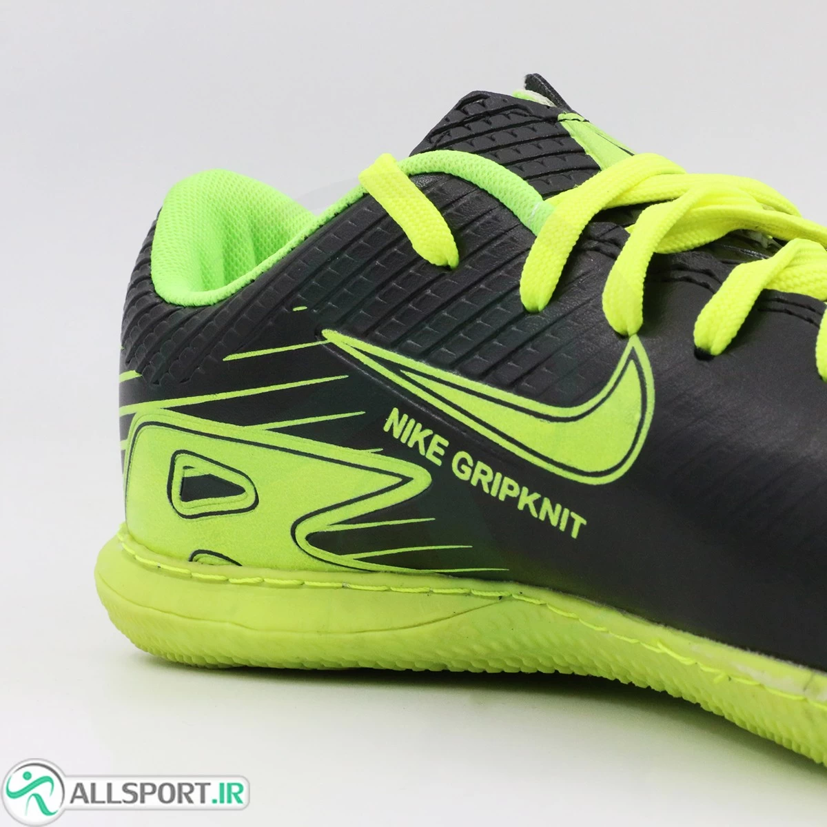 کفش فوتسال نایک مرکوریال ویپور مشکی فسفری Nike Mercurial