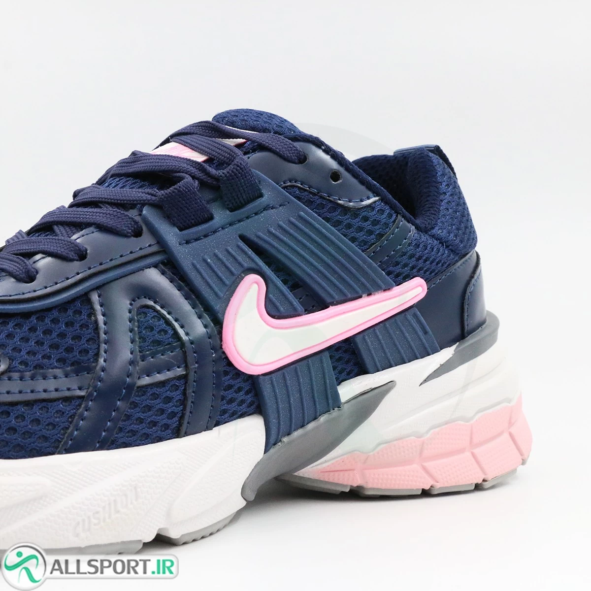 کتانی نایک سرمه ای سرخابی Nike V2K