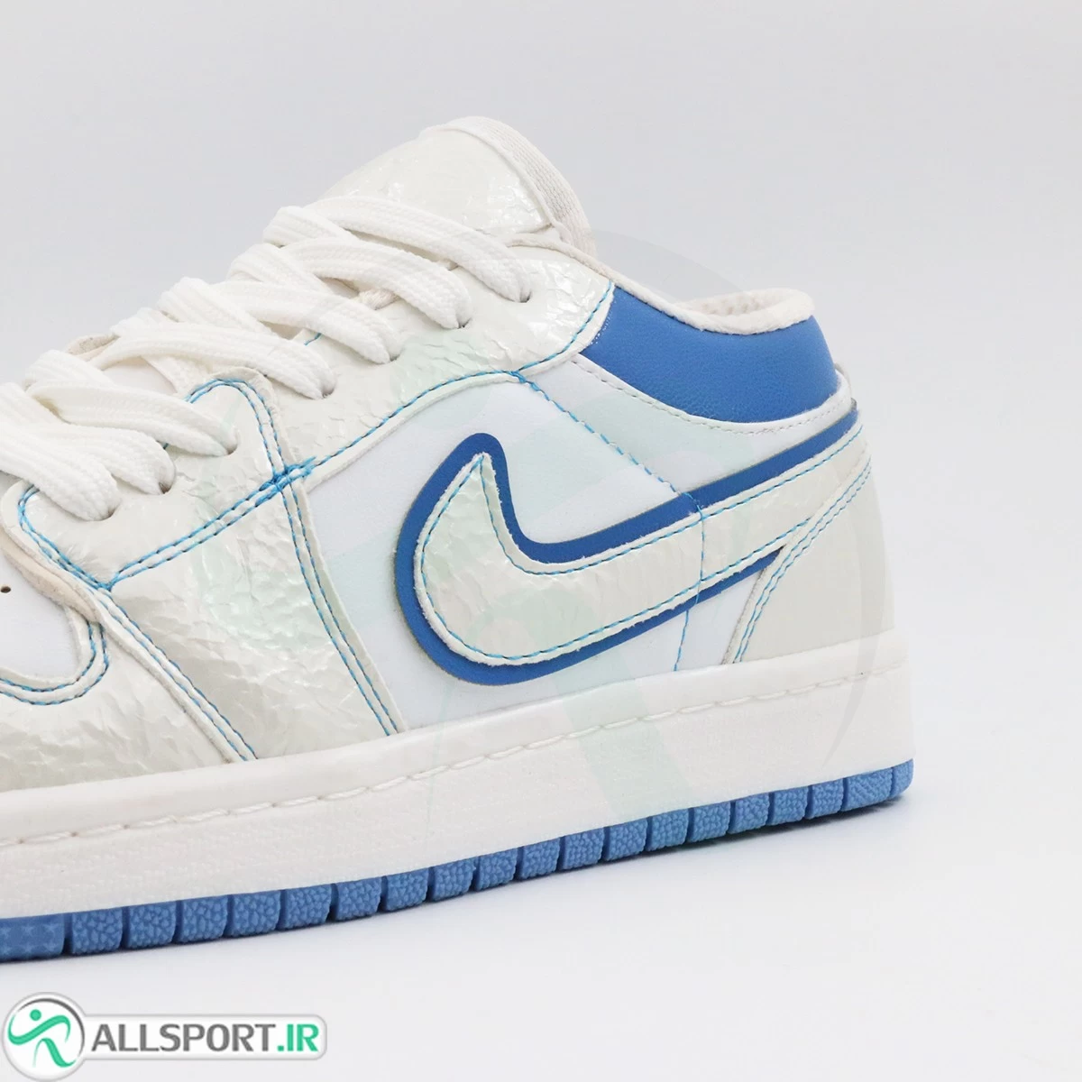 کتانی نایک جردن سفید ابی Nike Air Jordan