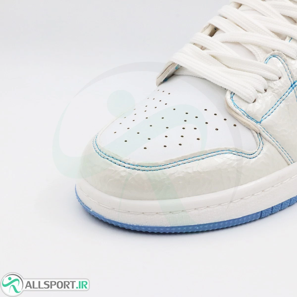 کتانی نایک جردن سفید ابی Nike Air Jordan