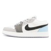 کتانی نایک جردن سفید طوسی ابی Nike Air Jordan