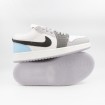 کتانی نایک جردن سفید طوسی ابی Nike Air Jordan