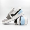 کتانی نایک جردن سفید طوسی ابی Nike Air Jordan
