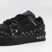 کتانی لویی ویتون مشکی Louis Vuitton Black White
