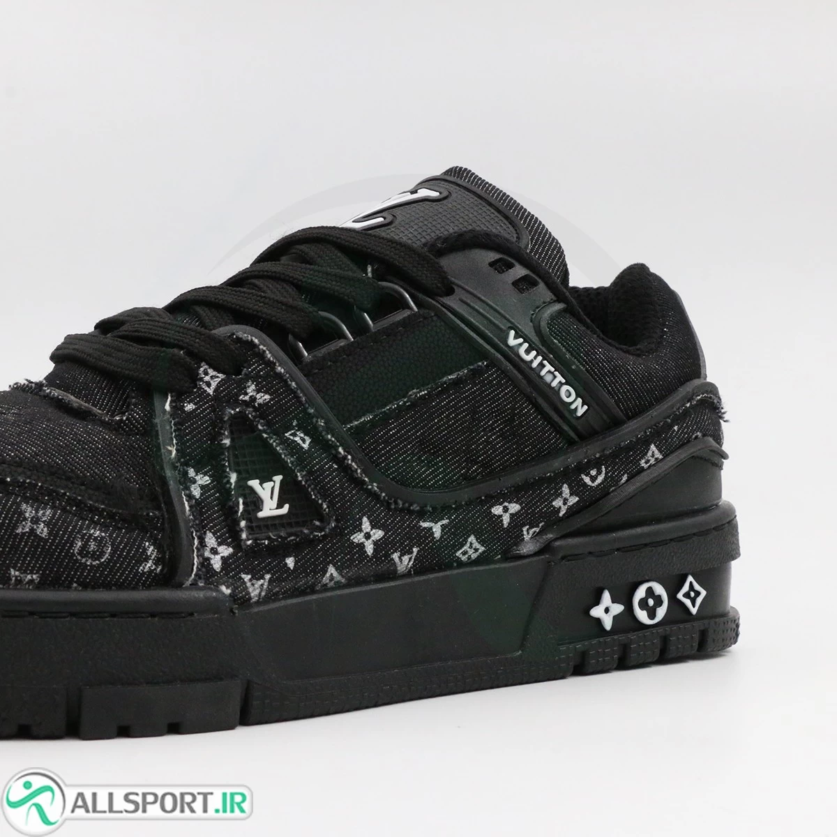 کتانی لویی ویتون مشکی Louis Vuitton Black White
