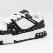 کتانی لویی ویتون مشکی سفید Louis Vuitton Black White