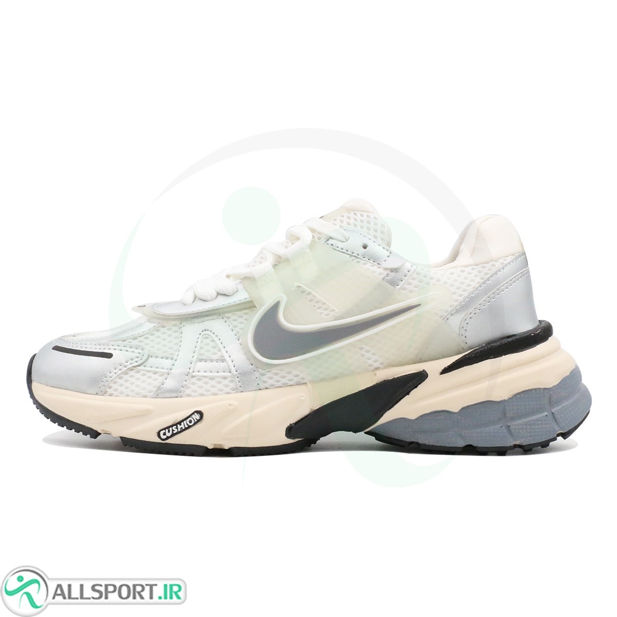 کتانی نایک نقره ای Nike V2K White
