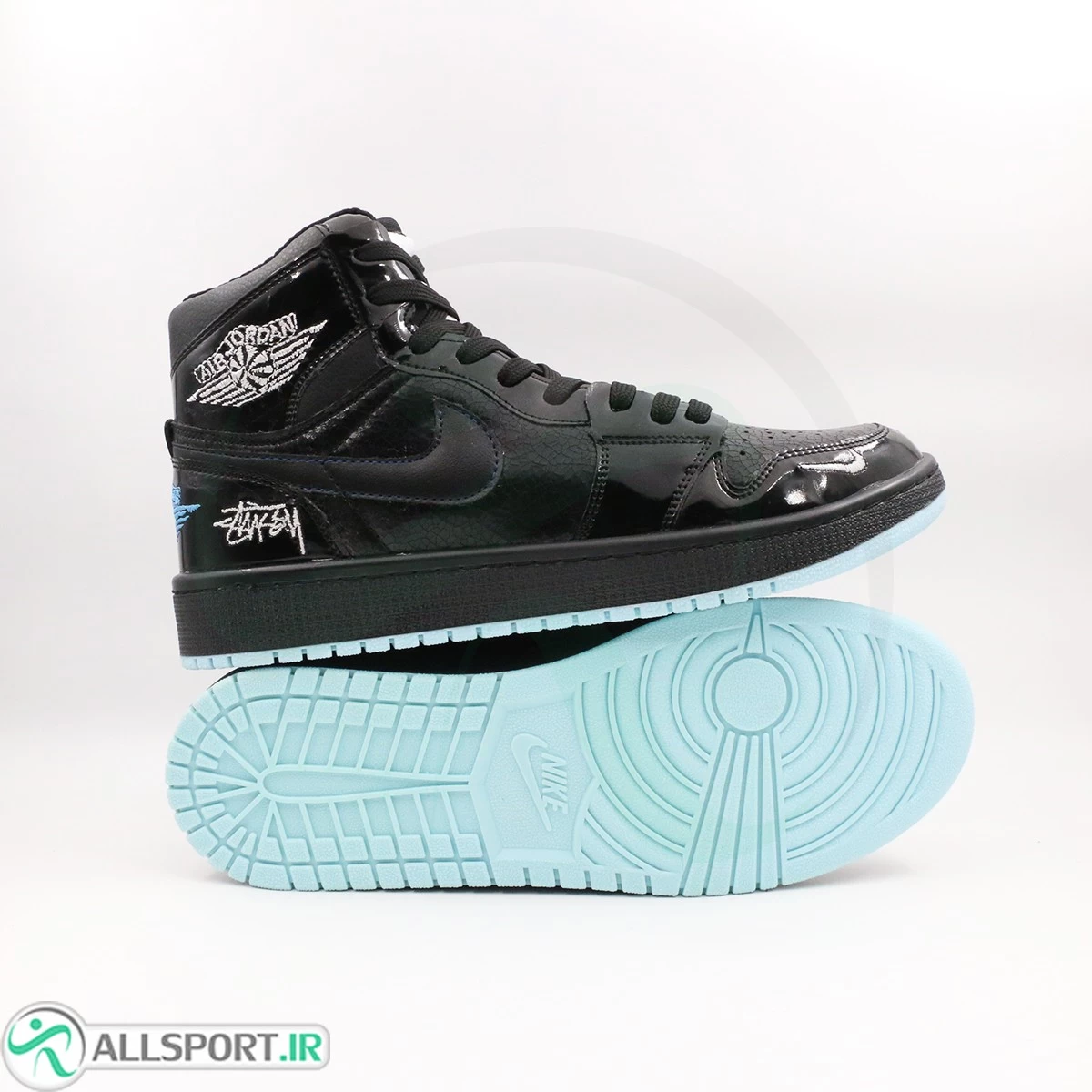 کتانی نایک جردن مشکی ساقدار Nike Air Jordan