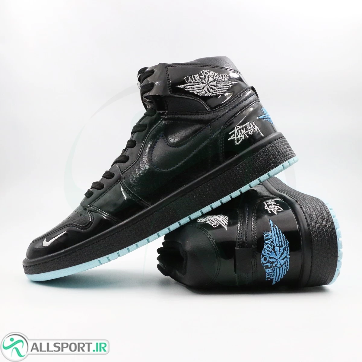 کتانی نایک جردن مشکی ساقدار Nike Air Jordan