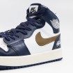 کتانی نایک جردن سفید سرمه ای ساقدار Nike Air Jordan