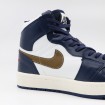 کتانی نایک جردن سفید سرمه ای ساقدار Nike Air Jordan