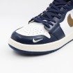 کتانی نایک جردن سفید سرمه ای ساقدار Nike Air Jordan
