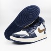 کتانی نایک جردن سفید سرمه ای ساقدار Nike Air Jordan