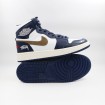 کتانی نایک جردن سفید سرمه ای ساقدار Nike Air Jordan