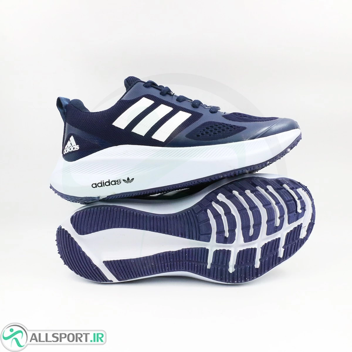 کتانی آدیداس سرمه ای سفید Adidas
