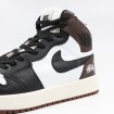 کتانی نایک جردن سفید قهوه ای ساقدار Nike Air Jordan