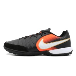 کفش چمن مصنوعی نایک تمپو ایکس مشکی نارنجی Nike Tiempo Black