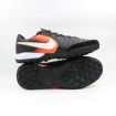 کفش چمن مصنوعی نایک تمپو ایکس مشکی نارنجی Nike Tiempo Black