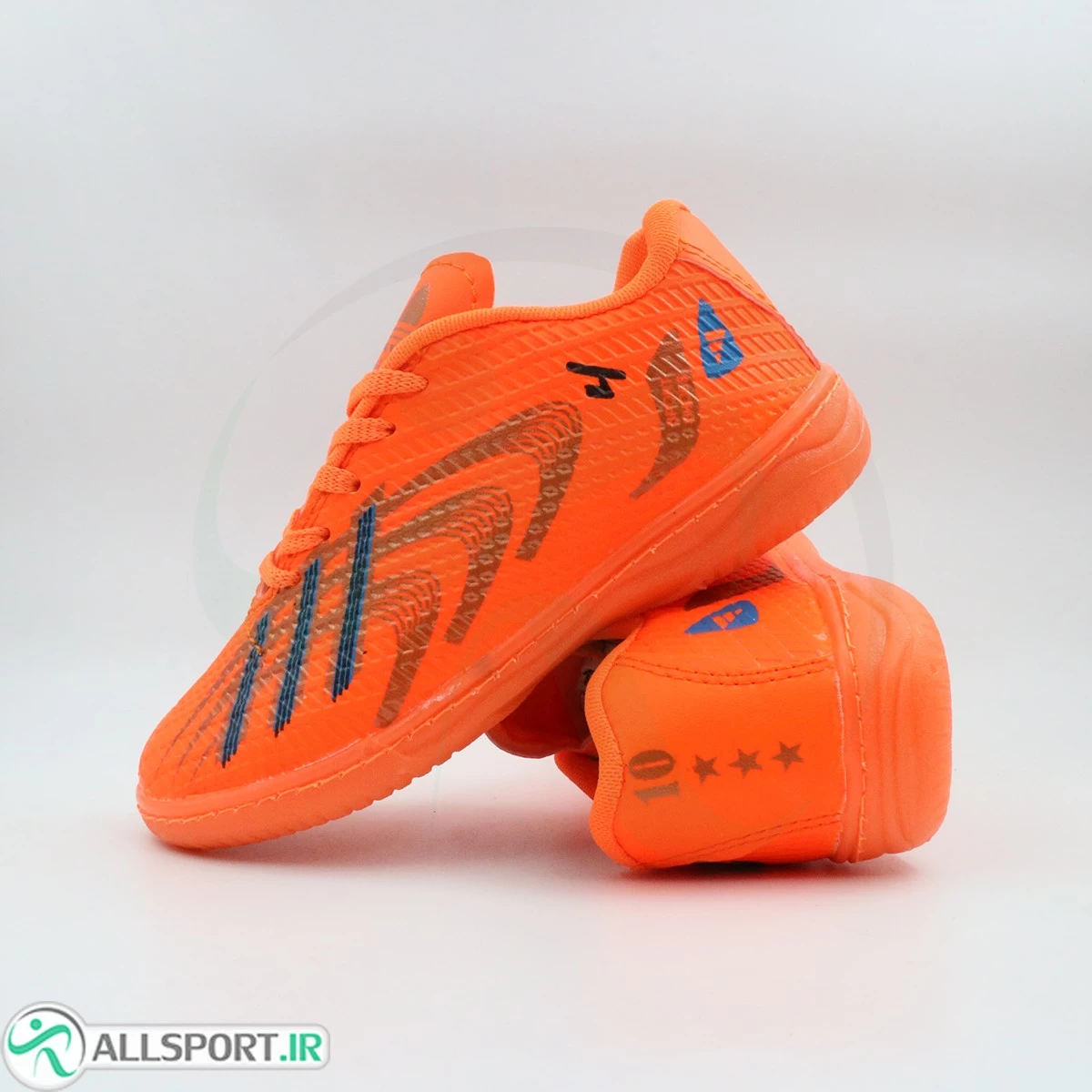 کفش فوتسال پسرانه آدیداس نارنجی کامل Adidas IN Orange