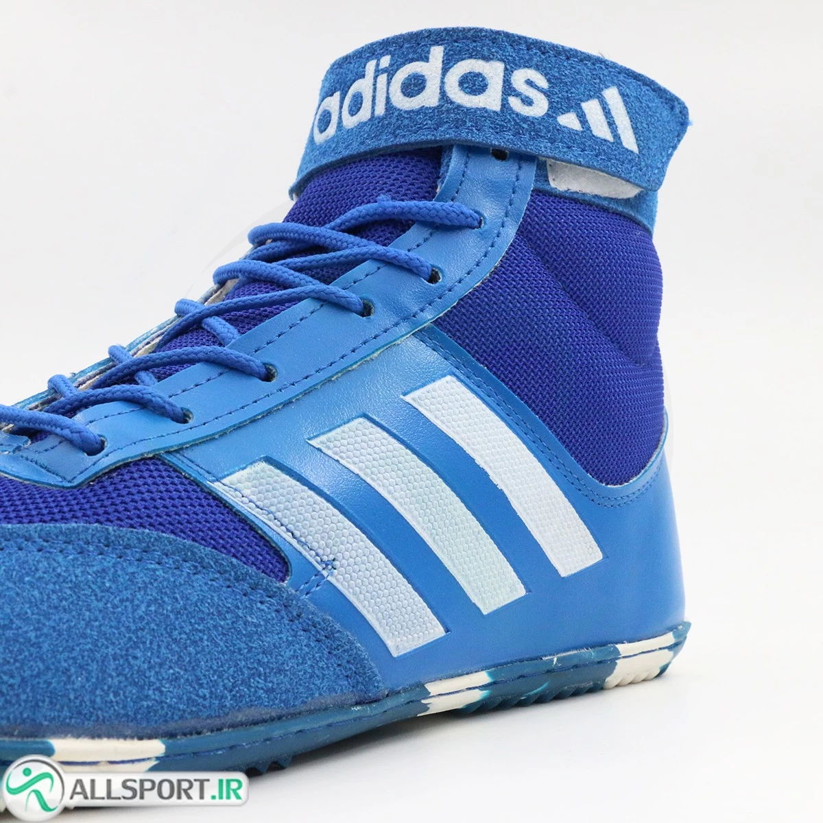 کفش کشتی آدیداس آبی Adidas