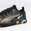 کفش فوتسال پوما اولترا مشکی طلایی Puma Ultra