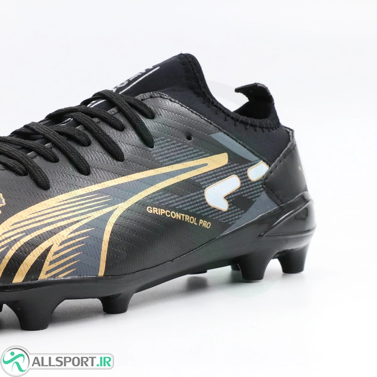 کفش فوتبال پوما اولترا مشکی طلایی Puma Ultra
