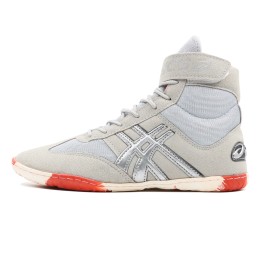 کفش کشتی اسیکس طوسی قرمز Asics
