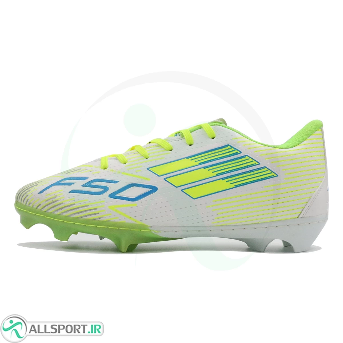 کفش فوتبال آدیداس سفید Adidas F50 White