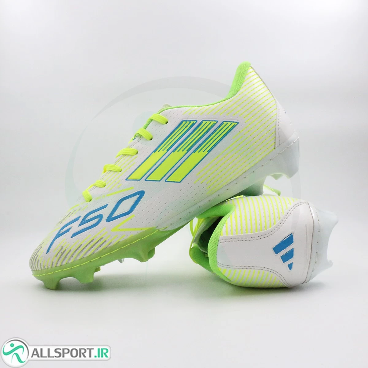کفش فوتبال آدیداس سفید Adidas F50 White