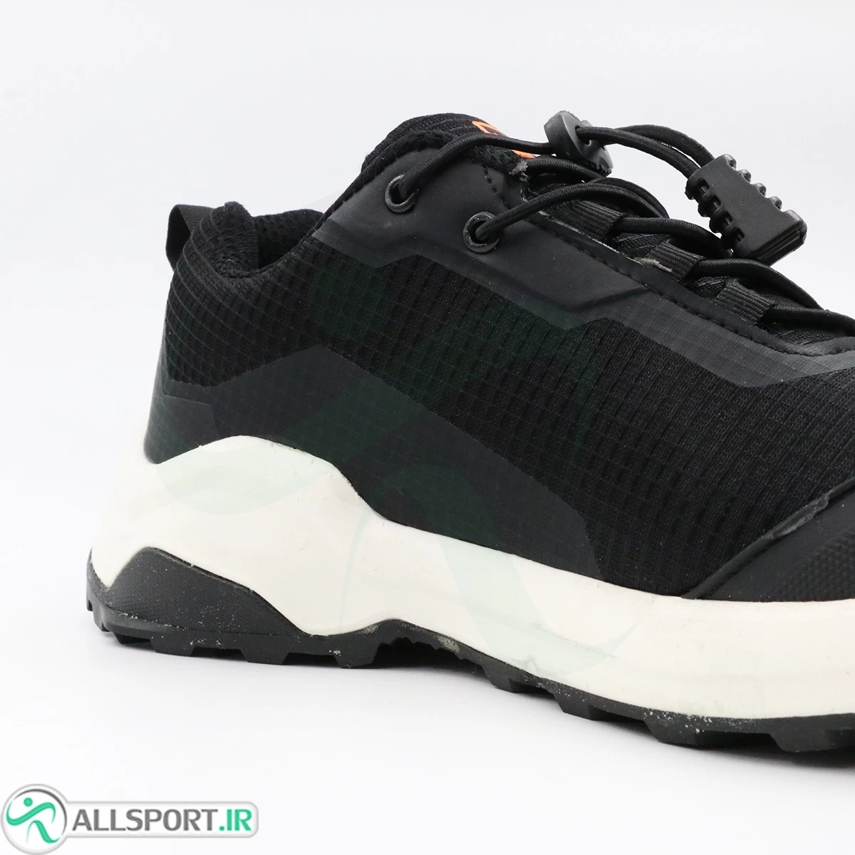 کتانی مشکی نارنجی سفید Runner We Run Waterproof