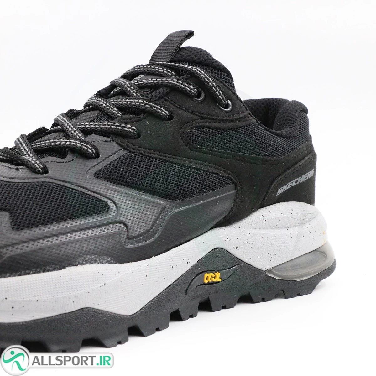 کتانی اسکیچرز مشکی طوسی Skechers Cool