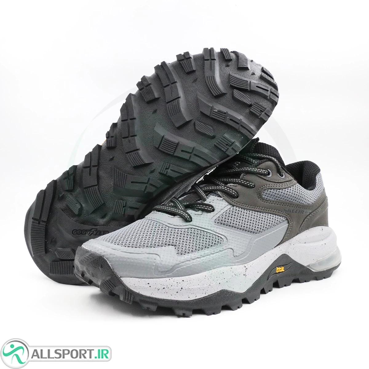 کتانی اسکیچرز طوسی Skechers Cool