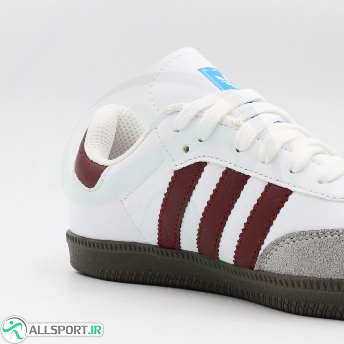 کتانی آدیداس سامبا سفید زرشکی Adidas Samba