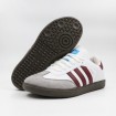 کتانی آدیداس سامبا سفید زرشکی Adidas Samba