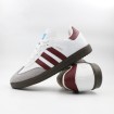 کتانی آدیداس سامبا سفید زرشکی Adidas Samba