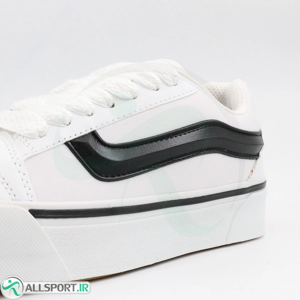 کتانی ونس اولد اسکول سفید مشکی Vans
